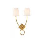 Savoy House Barclay 9-4928-2-322 2-Lights Warm Brass Wall Sconce