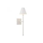 Savoy House Essentials Jefferson 9-5201-1-83 1-Light Bisque White Wall Sconce