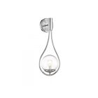 Savoy House Encino 9-7193-1-11 1-Light Polished Chrome Wall Sconce