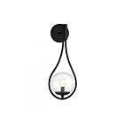 Savoy House Encino 9-7193-1-89 1-Light Matte Black Wall Sconce