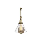 Savoy House Essentials Drake 9-9131CP-1-322 1-Light Warm Brass Wall Sconce