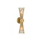 Savoy House Longfellow 9-9603-2-171 2-Lights Burnished Brass Wall Sconce