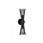 Savoy House Longfellow 9-9603-2-89 2-Lights Matte Black Wall Sconce