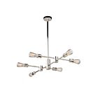 Artcraft Tribeca AC10786PN 6-Lights Polished Nickel 100W Chandelier