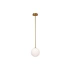 Artcraft Aurelia AC11761BR Brass 10W Rod Pendant