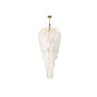Artcraft Alessia AC11784BR 21-Lights 840 Watt Brushed Brass Chain Chandelier