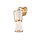 Artcraft Layla AC11837BB 1-Light Brushed Brass 60W Wall Lantern