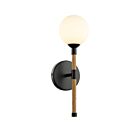 Artcraft AC11847BK Capilano 1-Light 10W Brushed Brass Outdoor Wall Light