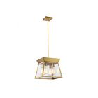 Artcraft AC11851BB Lucian 4-Lights 240W Brushed Brass Rod Pendant