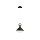 Artcraft Abruzzo AC11861BK Black 60W Rod Pendant