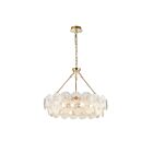 Artcraft AC11962BR Bloom 18-Lights 180W Brass Chandelier