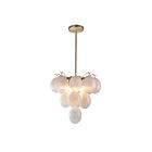Artcraft Globo AC11992WH 200W White Rod Chandelier