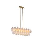 Artcraft Globo AC11998WH 8-Lights White 320W Island Light