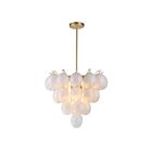Artcraft Globo AC11999WH 360W White Rod Chandelier