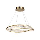 Artcraft Stella AC6720BB Brushed Brass 40W Pendant