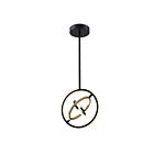 Artcraft Trilogy AC6742BB Black  30W Pendant