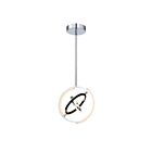 Artcraft Trilogy AC6742PN Polished Nickel 30W Pendant
