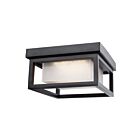 Artcraft Overbrook AC9136BK 1 Light Black 12W Outdoor Ceiling Light