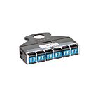 Leviton E2xLC-SBL E2xhd Shuttered Blue Lc Cassette