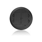 Leviton FBC2F-E Eb Floor Plate 2 Decora Flip Lids