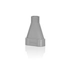 Leviton FBYAD-GY Gray Y Conduit Adapter For Concrete Floor Box System