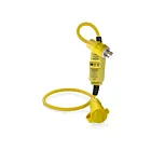 Leviton GSCM2-3WC Port Self-Test Gfi Cord Mnl 20A 3.5Ft