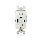 Leviton GUAC2-W 20A Receptacle