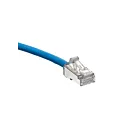 Leviton H6A10-1L Patch Cord Cat 6A High-Flex 1 ft 0.30M Blue