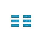 Leviton ICONS-ICL Cat6A Connector Icon