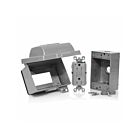 Leviton IUM1H-KBG Gray Horiz While-In-Use/Weather/Tamper-Resista Nt Kit Cover/Box/Self-Test