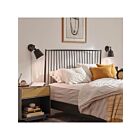 Kichler 37534 1-Light Matte Black 60W Wall Sconce