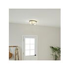 Kichler 38261 3-Lights Distressed Antique Gray 13W Ceiling Light