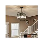 Kichler 82405 4-Lights Textured Black 60W Pendant