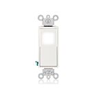 Leviton L5614-2W Led Decora Illuminated Switch 4W 15A White