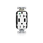 Leviton M58AA-HGW 20A Lev-Lok Usb Tamper-Resistant Hospital Grade Outlet Type A-A
