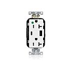 Leviton M58AC-HGW 20A Lev-Lok Usb Tamper-Resistant Hospital Grade Outlet Type A-C