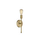 Savoy House Meridian M90005-322 1-Light Natural Brass Wall Sconce