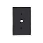 Leviton PJ11-E Wallplate 1 Gang Black Pb1/25/100