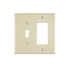 Leviton PJ126-T Wallplate 2 Gang T Pb1/25/100