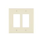 Leviton PJ262-T Wallplate 2 Gang Rd Pb1/25/100
