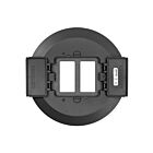 Leviton PTC2F-E 2-Gang Decora Flip Lid Floor Cover