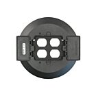 Leviton PTC2x-E 2-Gang Duplex Flip Lid Floor Cover