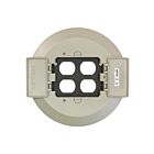 Leviton PTC2x-N 2-Gang Duplex Flip Lid Floor Cover