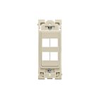 Leviton RE640-NS4 4-Port Insert