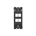 Leviton RE640-OB4 4-Port Insert
