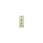 Leviton RE640-2NS RENU® QUICKPORT™ 2-Port Insert with Phone/TV Connectors Switch