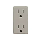 Leviton RKR15-WS Outlet Color Change Kit Wood Smoke