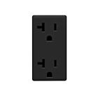Leviton RKR20-OB Outlet Color Change Kit Onyx Black