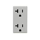 Leviton RKR20-PG Outlet Color Change Kit Pebble Gray