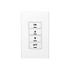 Leviton RLVSW-4LW Irc 4-Button Lv Dimmer Switch